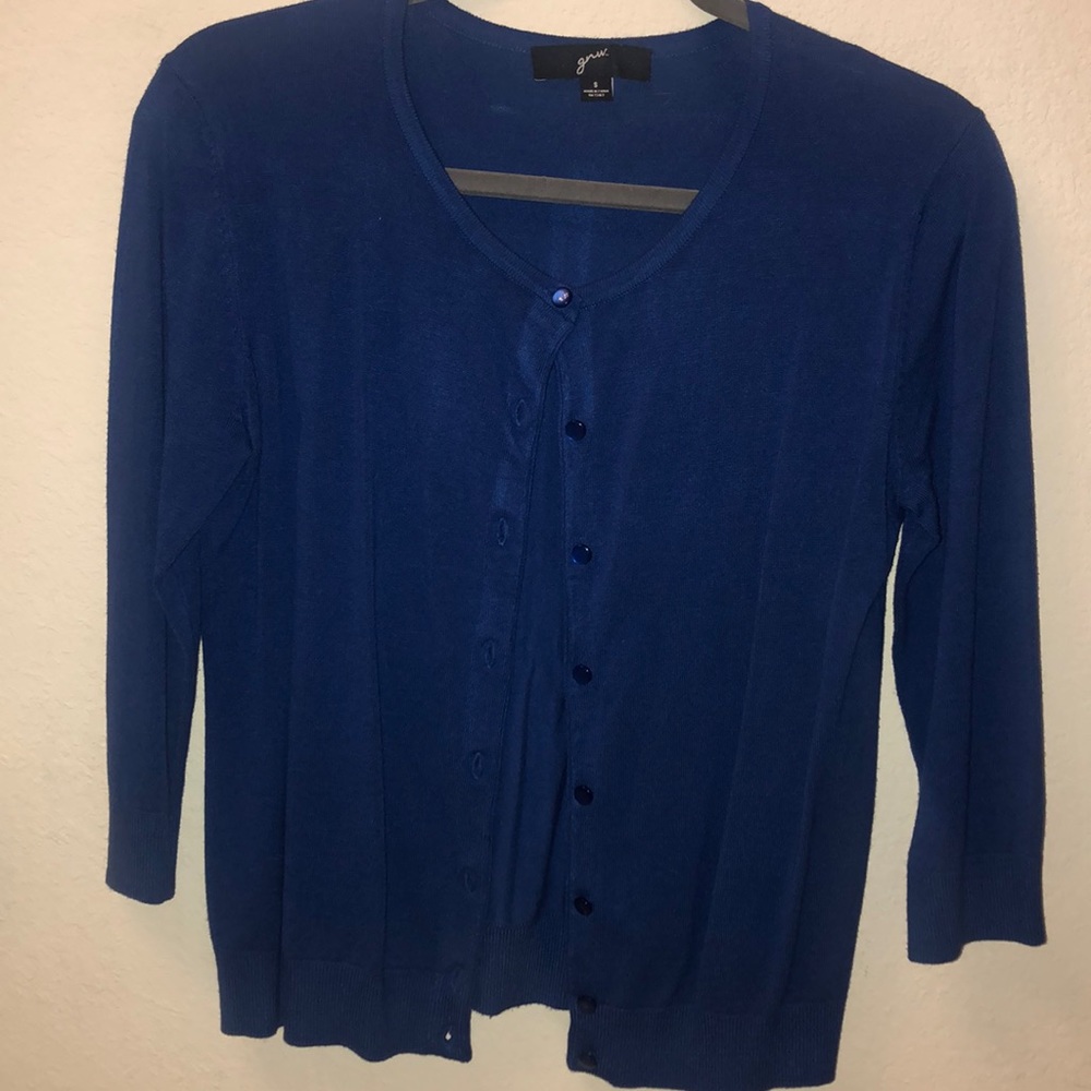 Gnw 3/4 sleeve cardigan